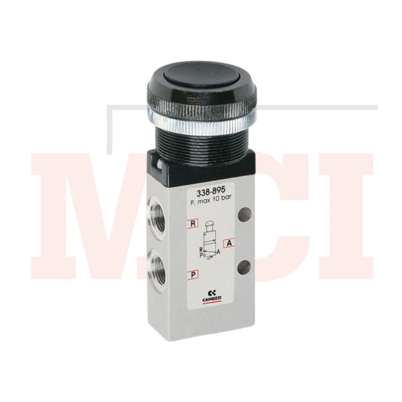 Manually operated valves Camozzi 338-897 Manual Valve